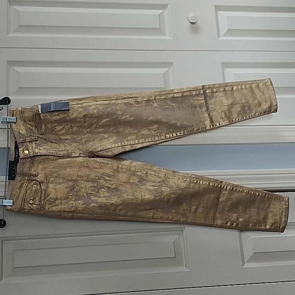 LAUREN Ralph Lauren Black Label Mid Rise Skinny Ankle Jeans Super Stretch sz 0 - Picture 4 of 15